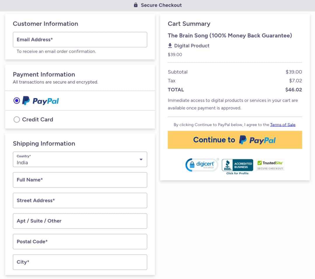 The Brain Song Program